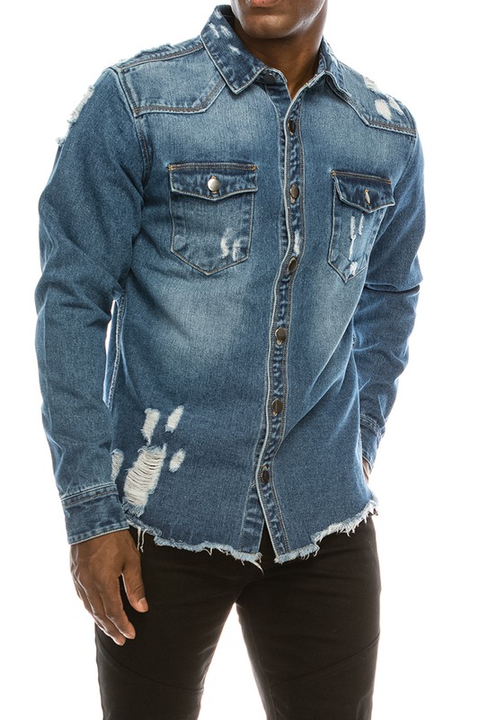 MENS JEANS JACKETS